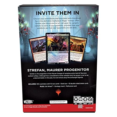 Magic: The Gathering Innistrad: Crimson Vow Commander Deck - Vampiric Bloodline