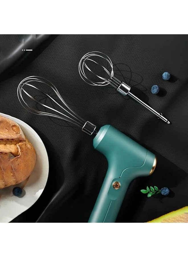 Handheld Cream Mixer - USB Rechargeable 3-Speed 2-in-1