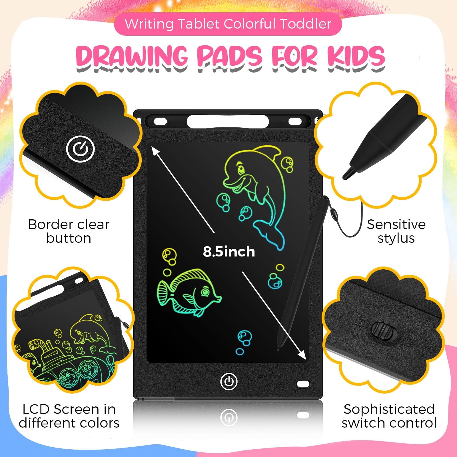 LCD Writing Tablet - 8.5 inch