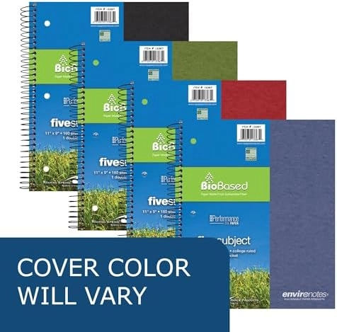 Notebook 9 X 11 Spiral - Lined 200 Sheets