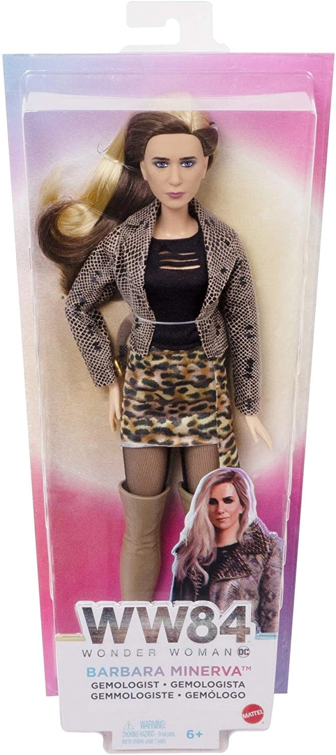 Mattel Cheetah Doll - 11.5-inch Plastic Ages 6+