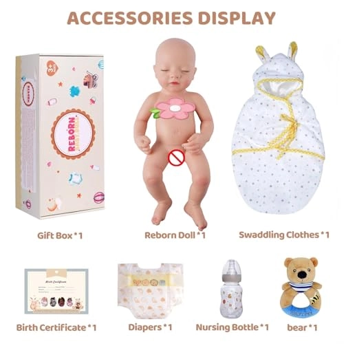 Aurora - 16 inches Silicone Baby Girl