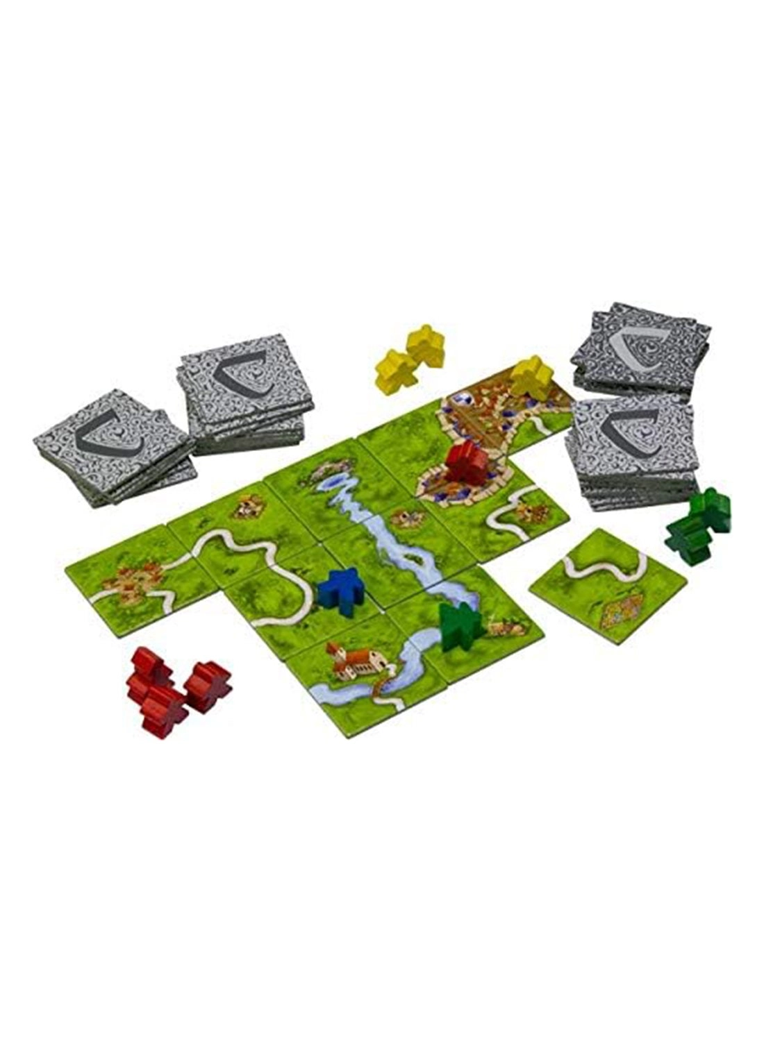 Carcassonne: Official Version - River and Lord Mini-Expansions (English, Arabic)