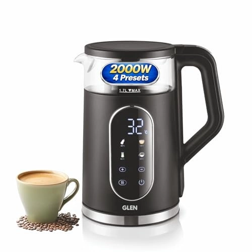 GLEN Digital Stainless Steel Electric Kettle