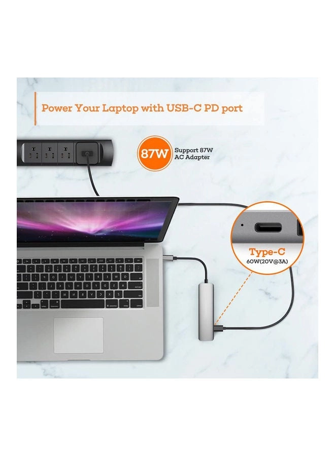 USB-C Hub - 6 in 1 4K