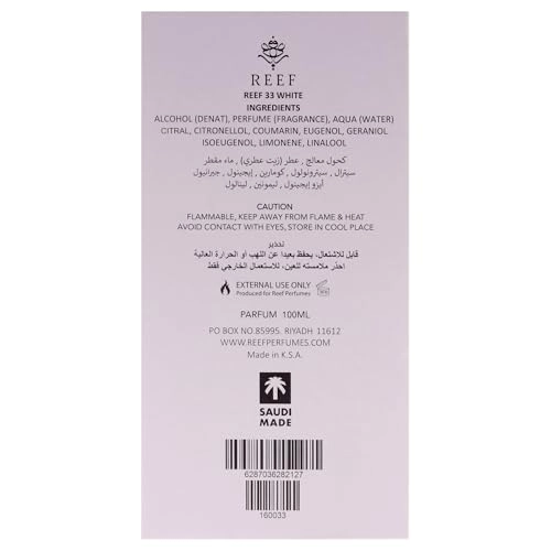 33 White Eau de Parfum 100 ml