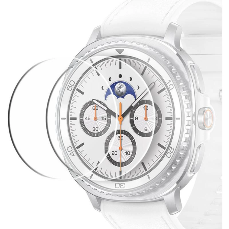 Screen Protector for Samsung Galaxy Watch8 44mm - Tempered Glass Shatter-proof Oleophobic Coating