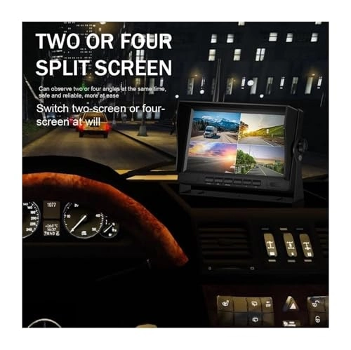 AHD Car Monitor - Night vision Wireless 1024*600P