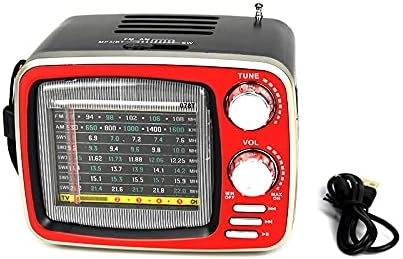 8-Band Retro Radio - Portable