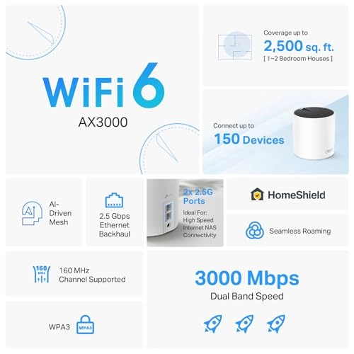 Deco X55 Pro - Wi-Fi 6 1 Pack
