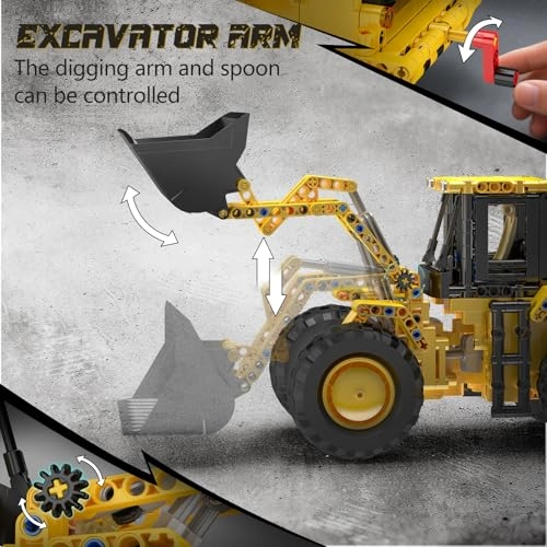 17084 Wheel Loader (WX17084-SWRMG-HJY) - Remote Control Buildable