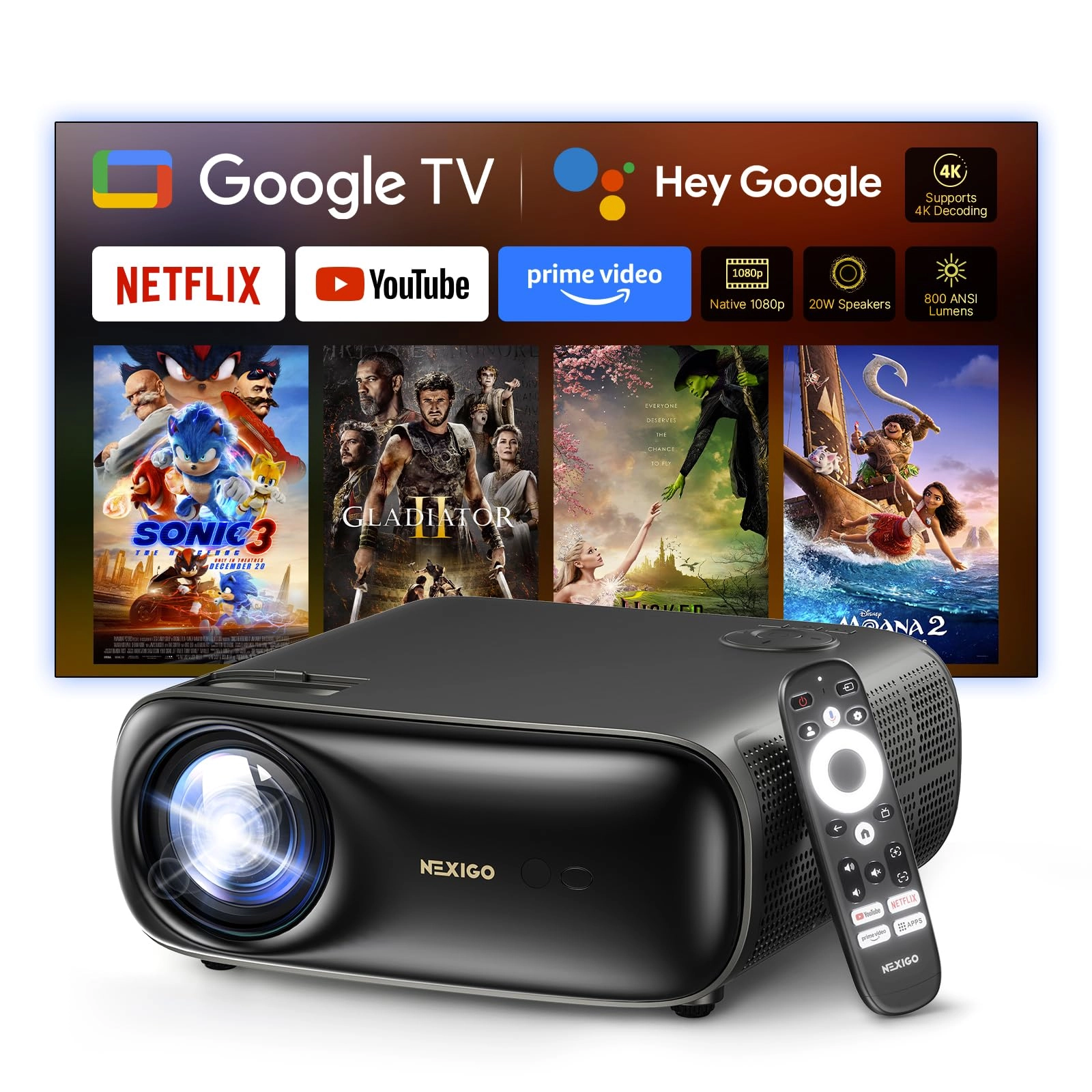 Nexight INC PJ40 Pro 1920 x 1080 Pixels