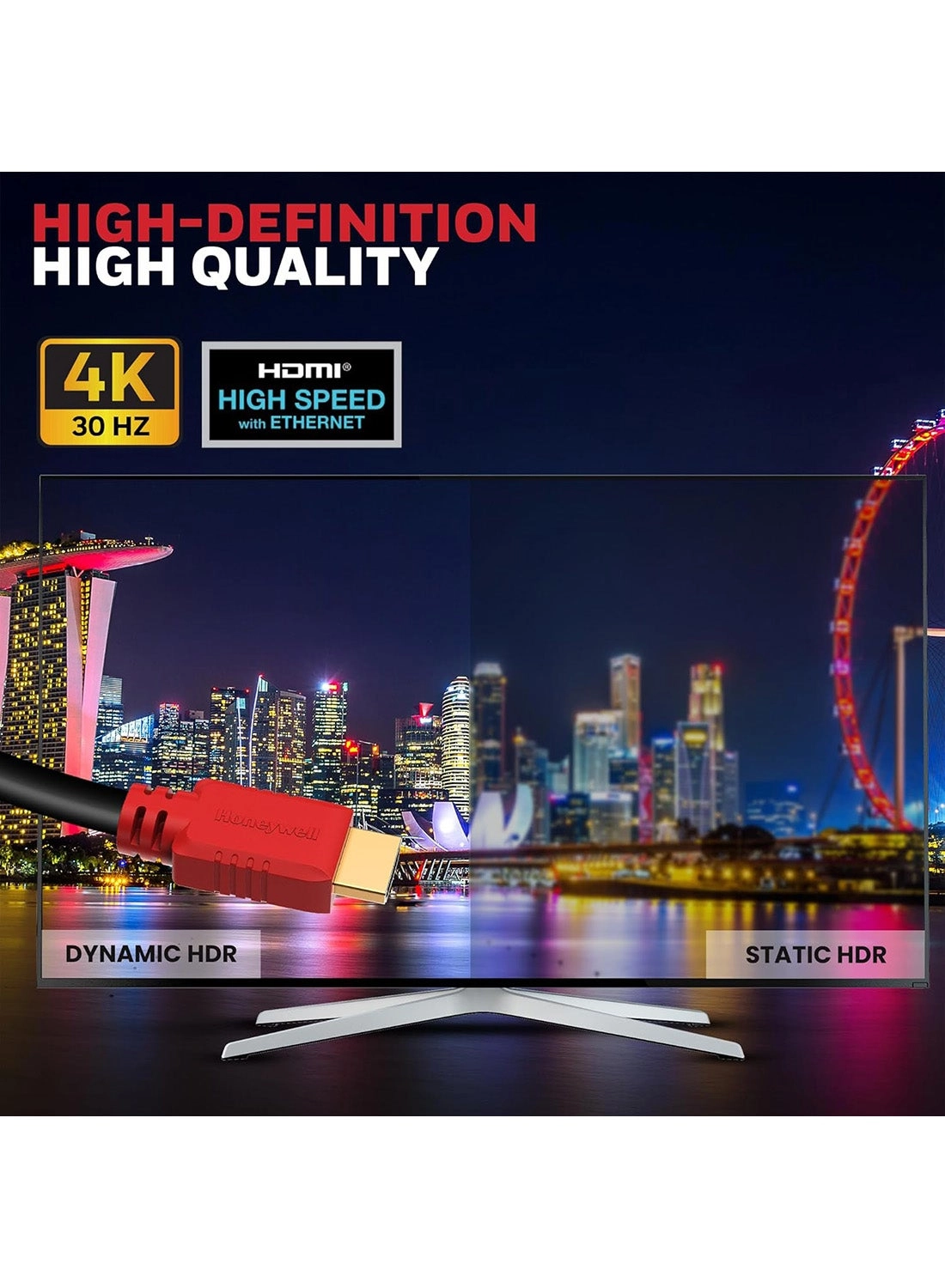 4K HDMI Cable 2m with Ethernet