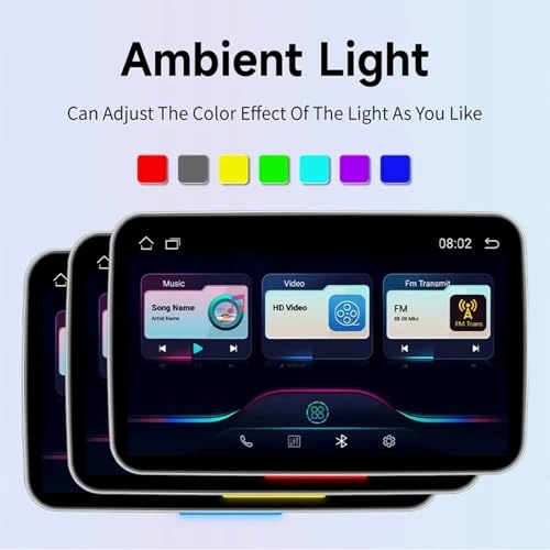 Car Rear Seat Entertainment System - 10.1 Inch