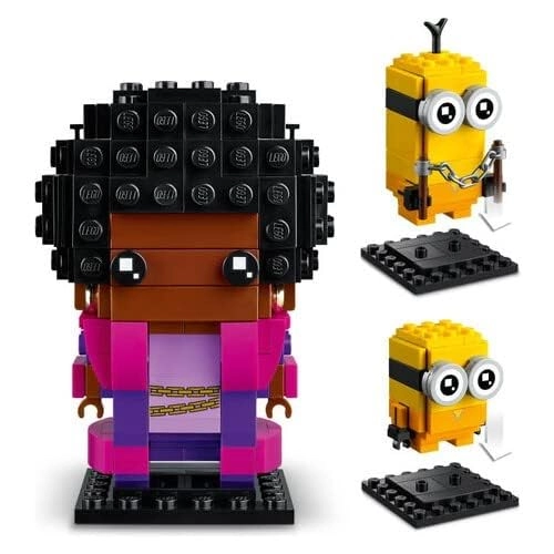 Minions Brickheadz Belle Bottom, Kevin and Bob (40421)
