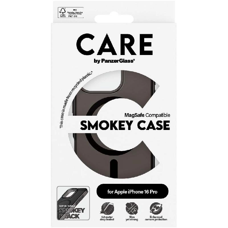 Flagship Smokey Back Cover Mobile Case with MagSafe for iPhone 16 Pro