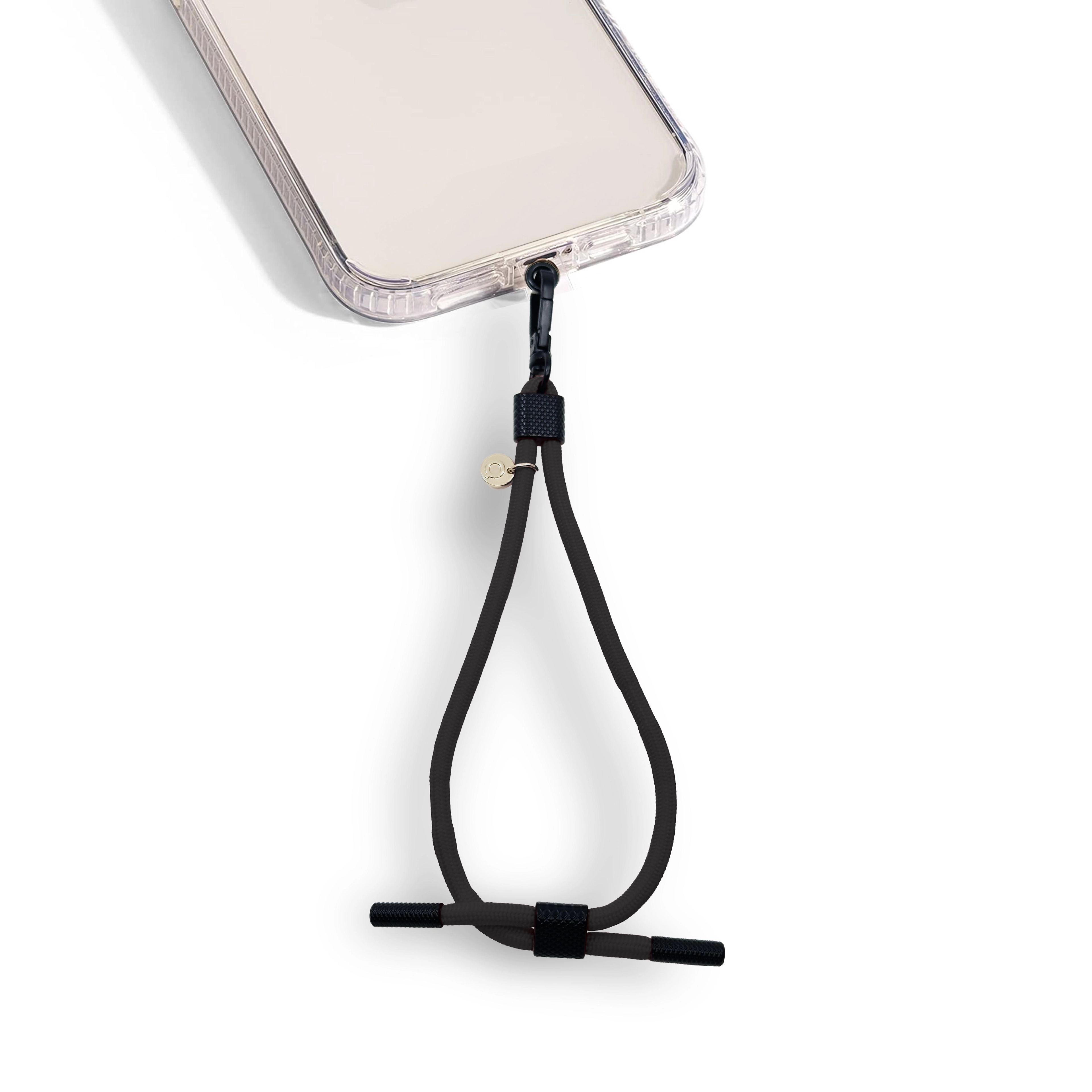 Protection Pro Hand Wristlet For Mobile - Black Strap Black Lock