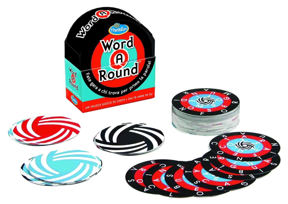 ThinkFun Word A Round - Card Game Educational