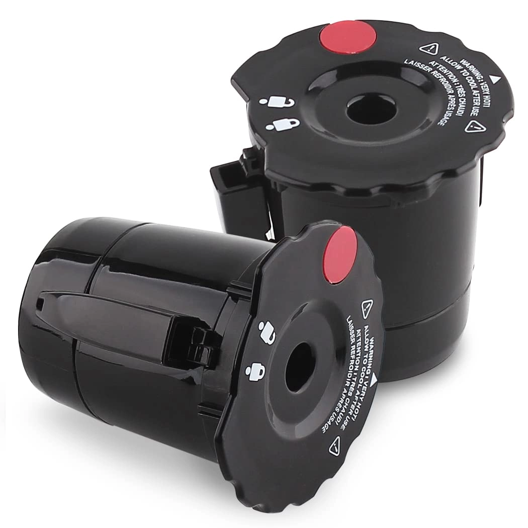 Veterger K250 Reusable Coffee Filter - Compatible with Keurig K-Cup Black 2 Filters