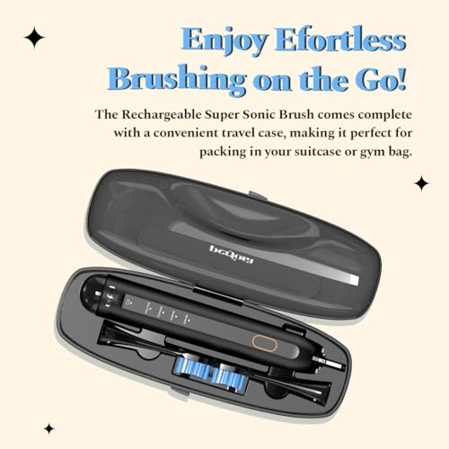 Sonic Smart Toothbrush - 4 Modes 60 Day Battery Life