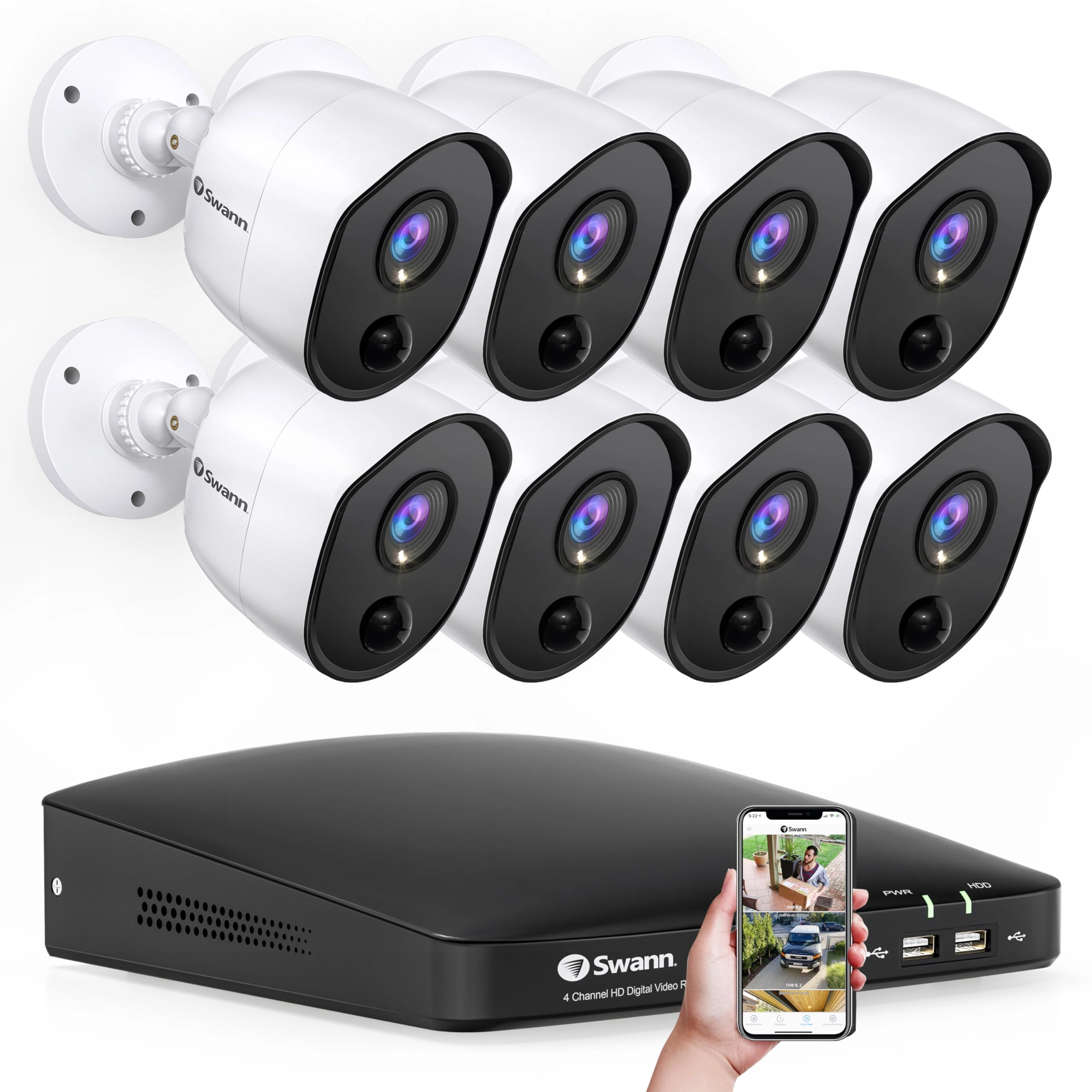 Swann DVR-4580 - 1TB 8 Channel