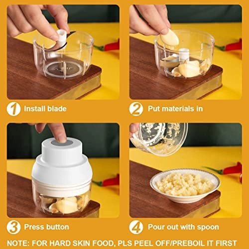 mini garlic chopper - 100ML 45 watts