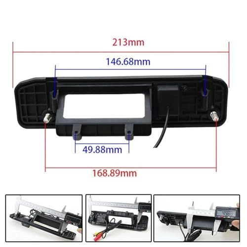 Rear View Camera Fisheye - Night vision Wired 1080P