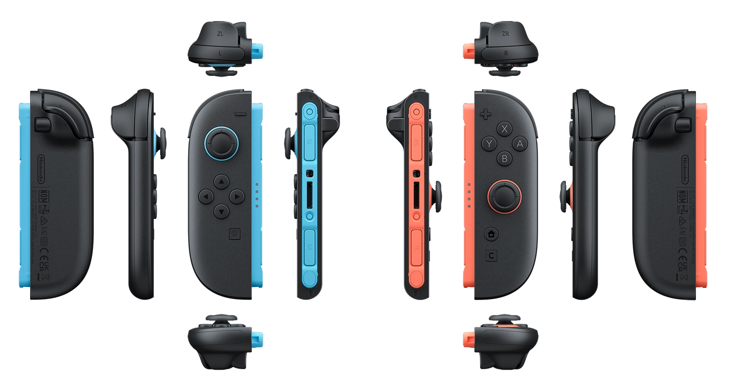 Joy-Con 2 - Light Blue/Light Red