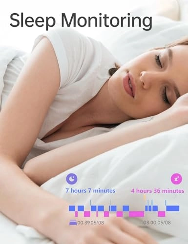 HR01 - Gold 8 Fitness Tracker Heart Rate Sleep Monitor