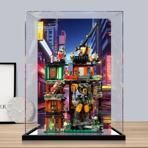 Display Case for LEGO 71837 City Workshop - Acrylic