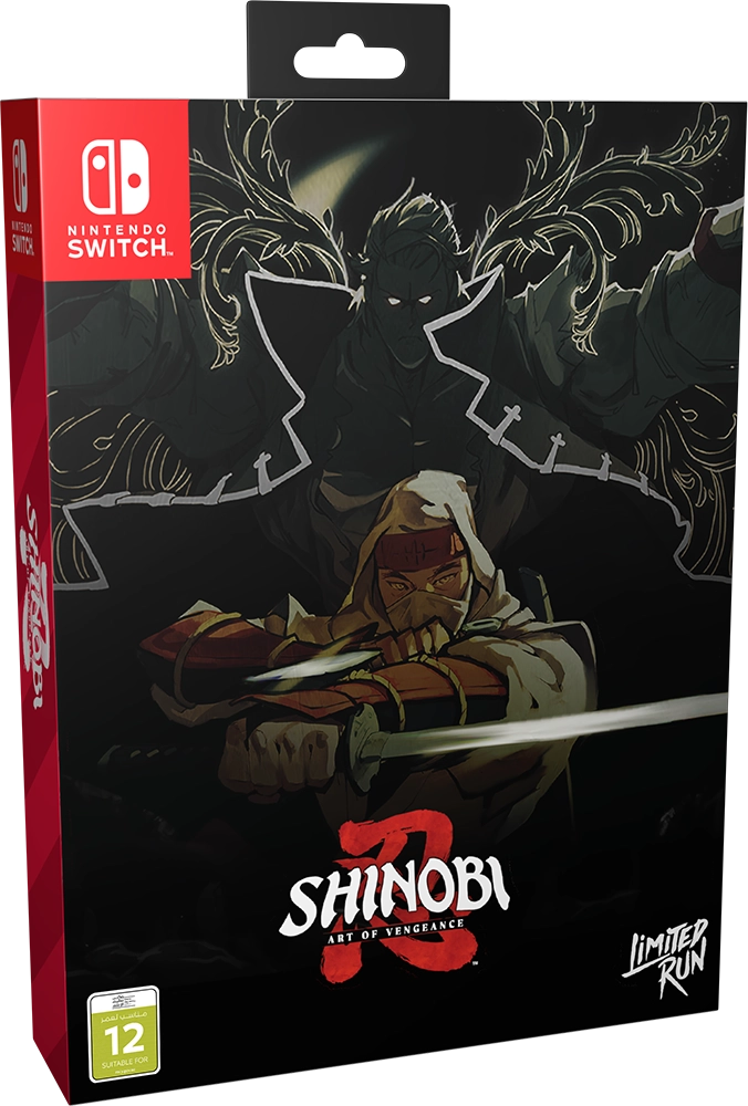 Limited Run SHINOBI: Art of Vengeance Classic Edition - Switch