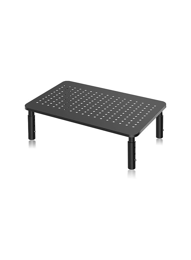Monitor Stand Riser - 2 Pack 3 Height Adjustable 14.5 in