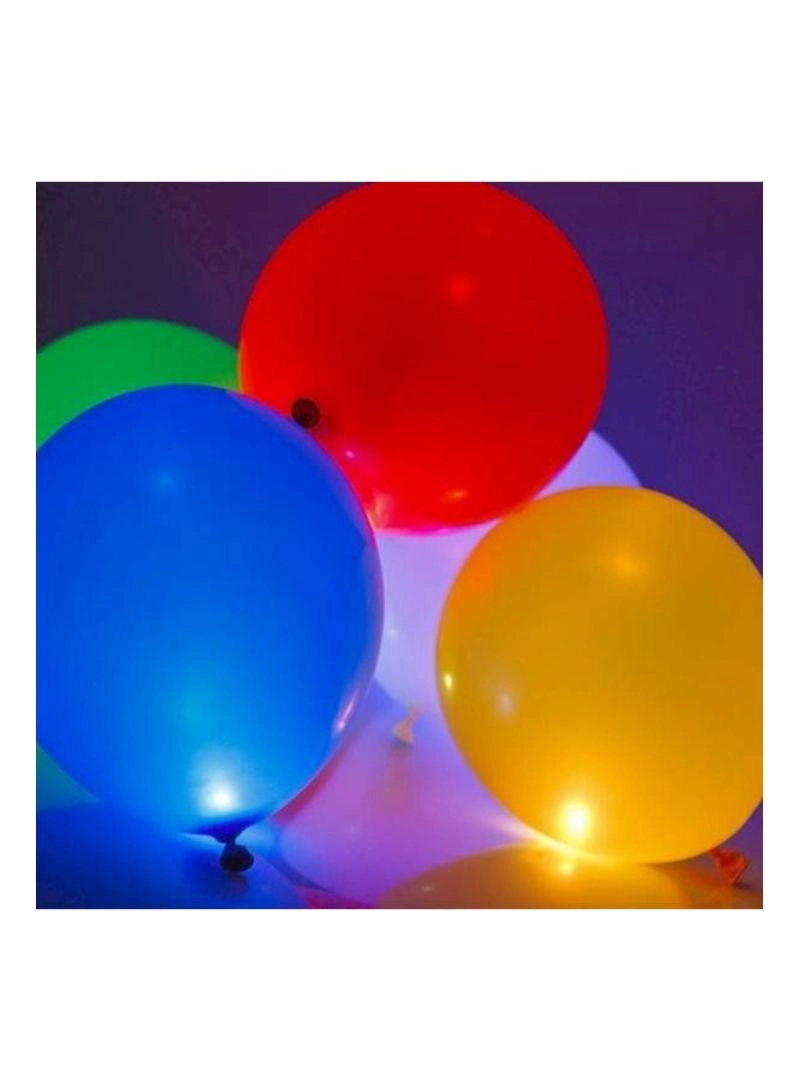 Decorative Party LED Balloon Set - 20-Piece