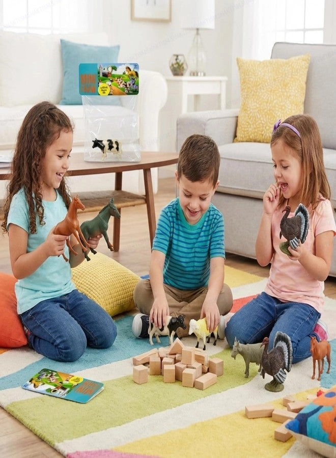 Farm Animal Toys - 3 years+ 6 pieces