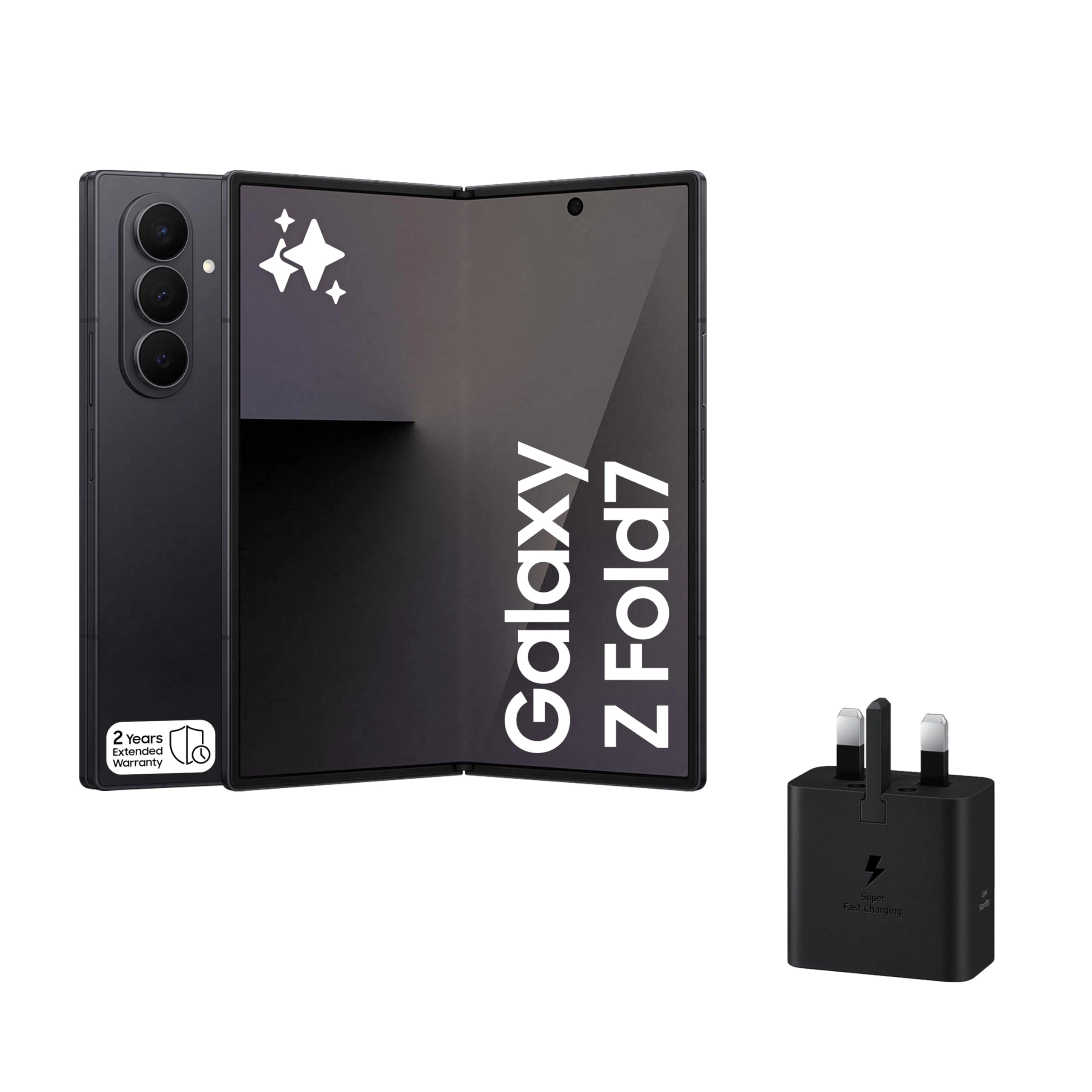Samsung Galaxy Z Fold7 - 12GB 256GB + 25W Power Adapter
