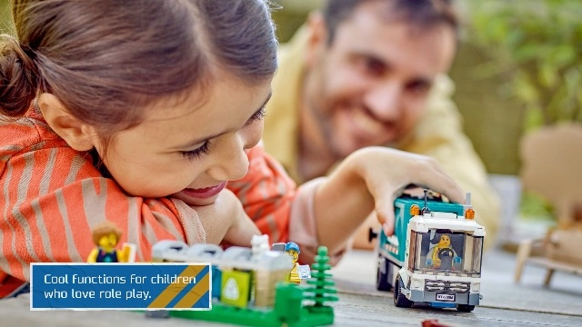 City Recycling Truck (60386) - Toy Vehicle Set