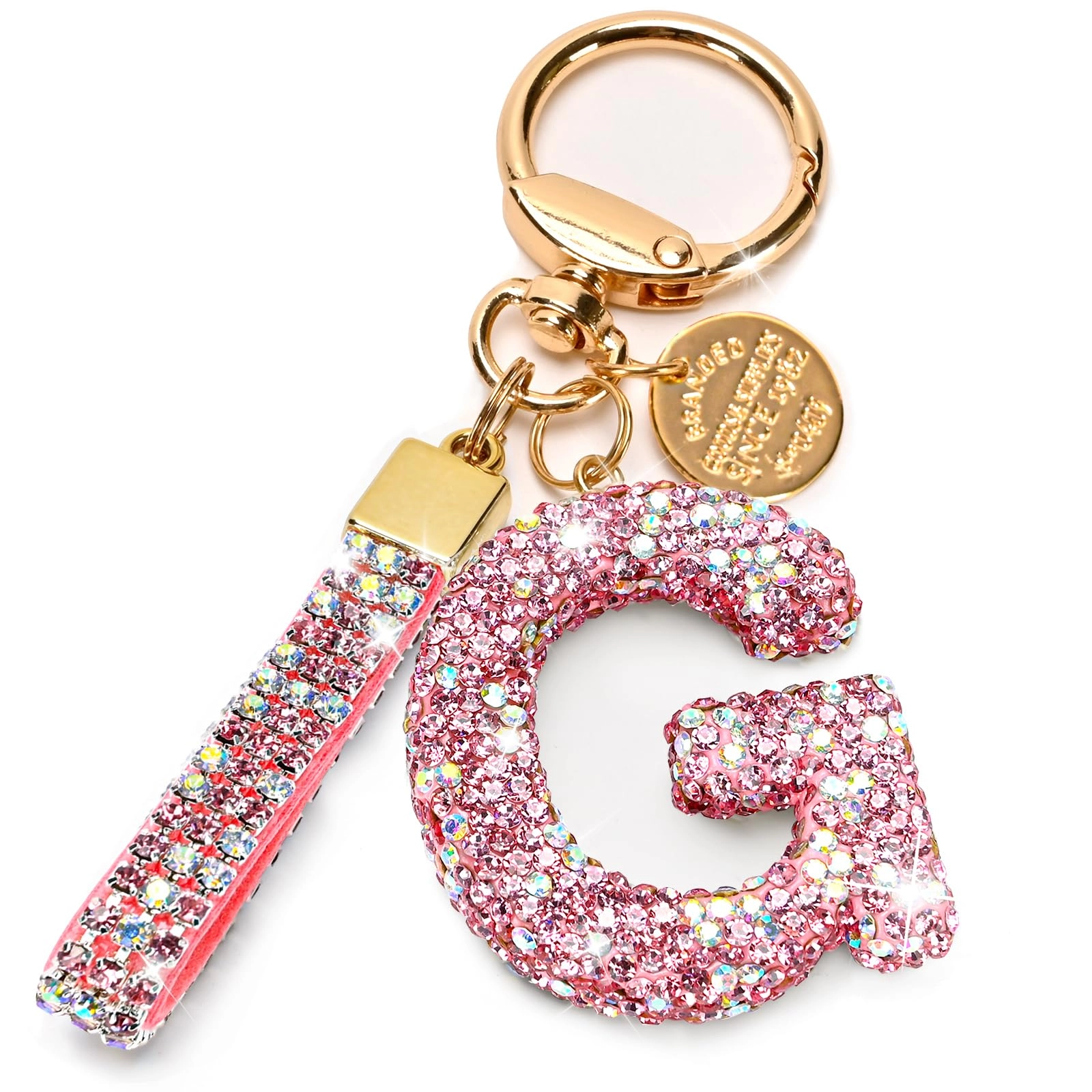 Initial Letter Keychain