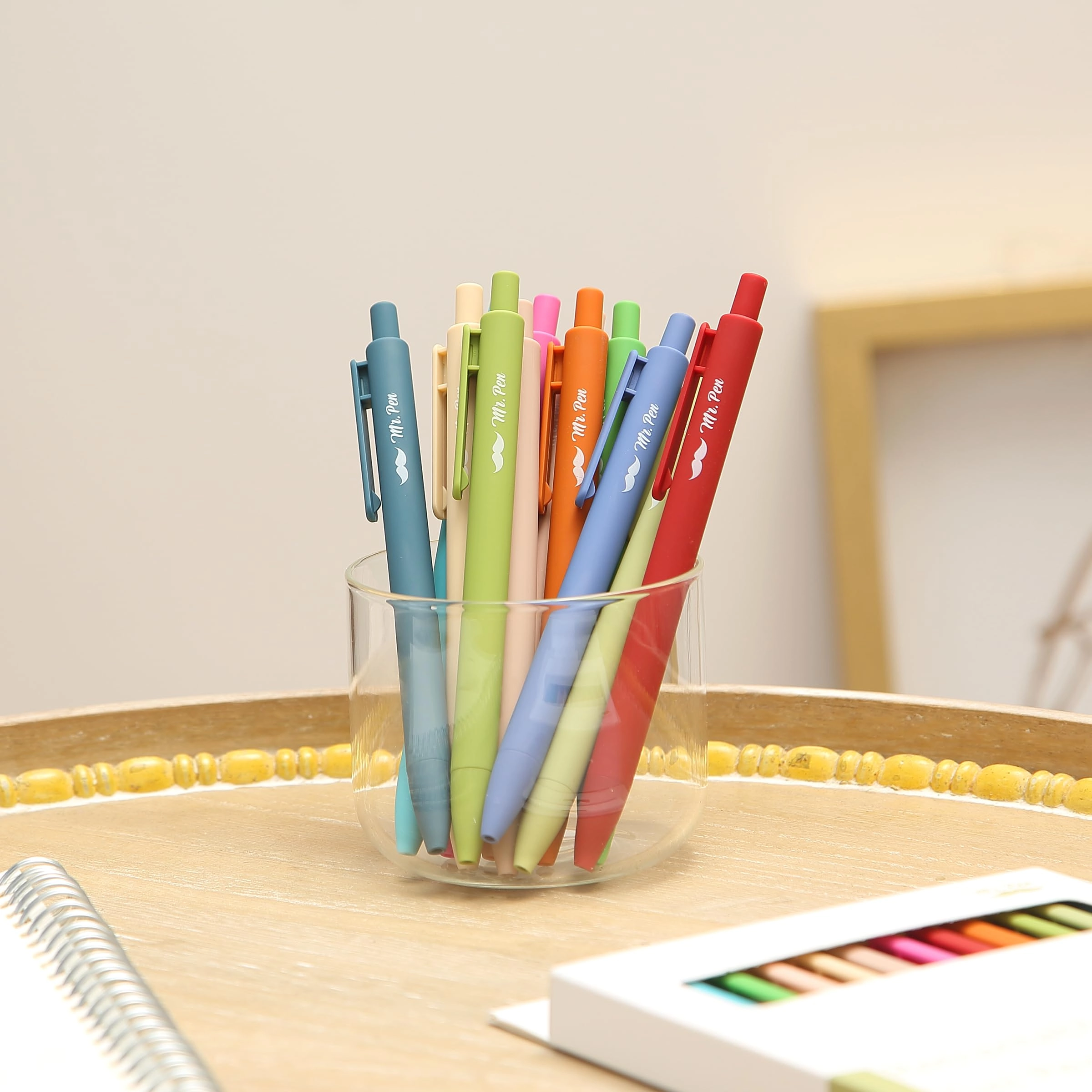 Retractable Gel Pens - 12 Pack 0.7mm