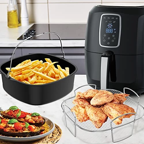 Air Fryer Rack - Stainless steel 2Pcs