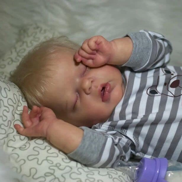 Reborn Baby Doll - 22 Inch Vinyl Closed Eyes Ages 3+