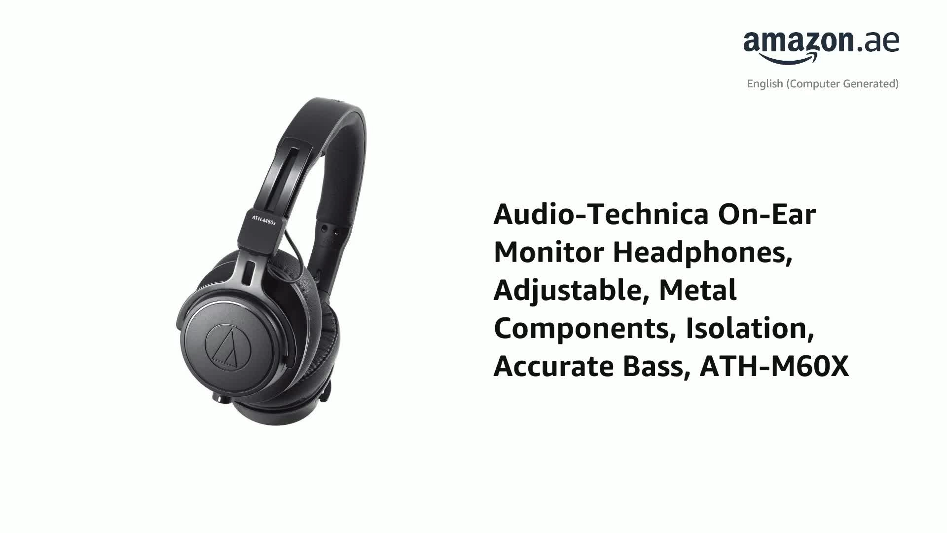 ATH-M60X - Wired Headphone