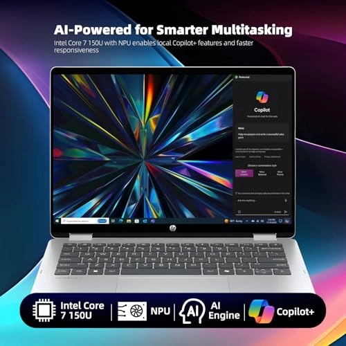 OmniBook 5 Flip B86Q7UA#ABA - 14'' Core 7-150U 16GB DDR5 512GB SSD