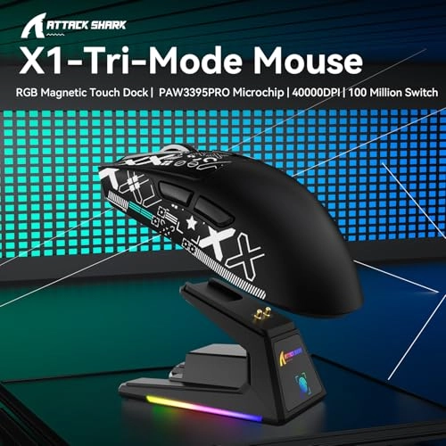 Attack Shark Gaming Mouse - Wireless