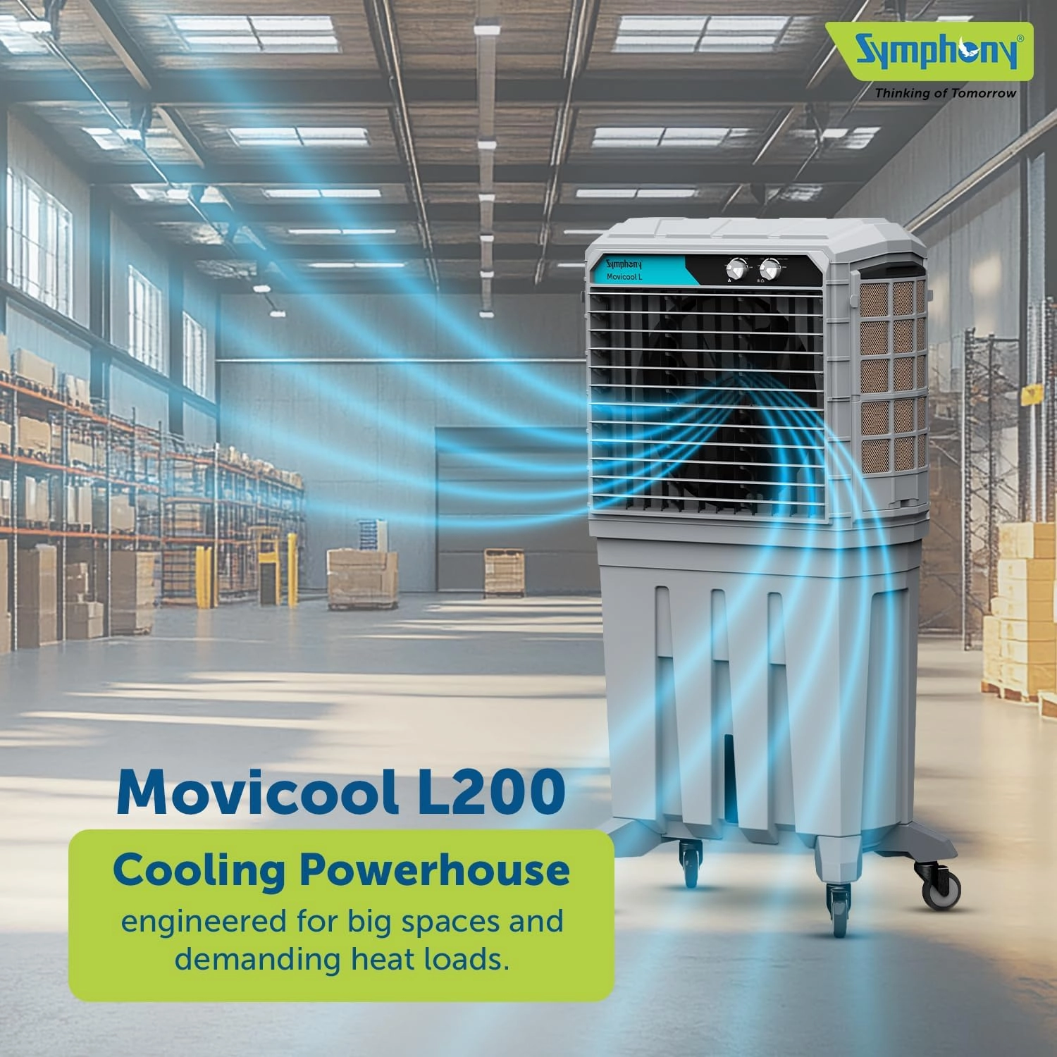 MOVICOOL L200i - 8500 m³/hr 200 Litres