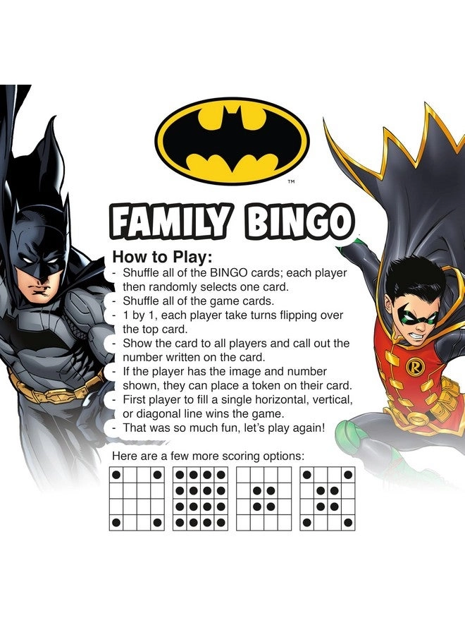 Batman Family Bingo Game