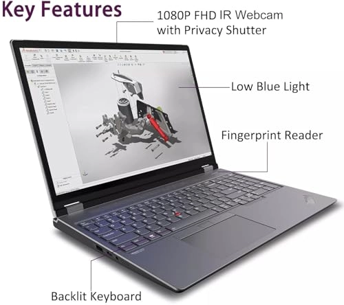 ThinkPad P16 Gen 2 21FA - 16'' i7-14700HX 128GB DDR5 4TB SSD