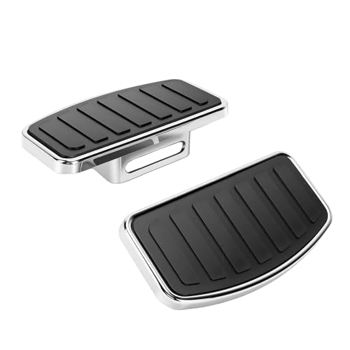 Motorcycle Floorboards - 2pcs Electroplated Adjustable