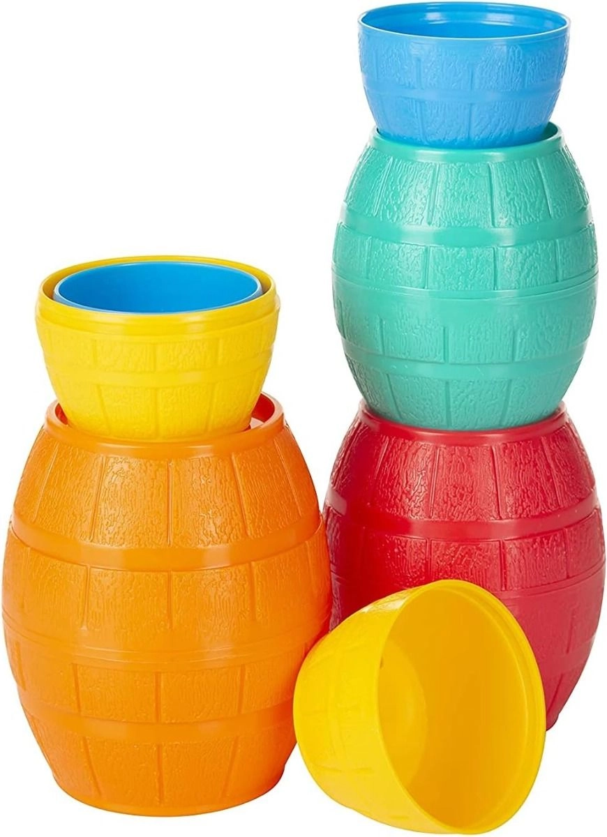 Stacking Barrels - Suitable for 12 Months & above 5 Pieces