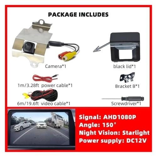 GAF-LS8008 - Top Starlight Night Vision Wire AHD 1080P or 720P