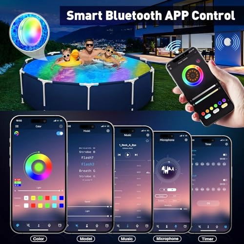 P-APPYD-1P - Rechargeable 4000mAh 300+ Dimmable IP68 Waterproof Pack